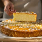 Torta delle monache senza farina: la ricetta con ricotta e mandorle che resta soffice a lungo